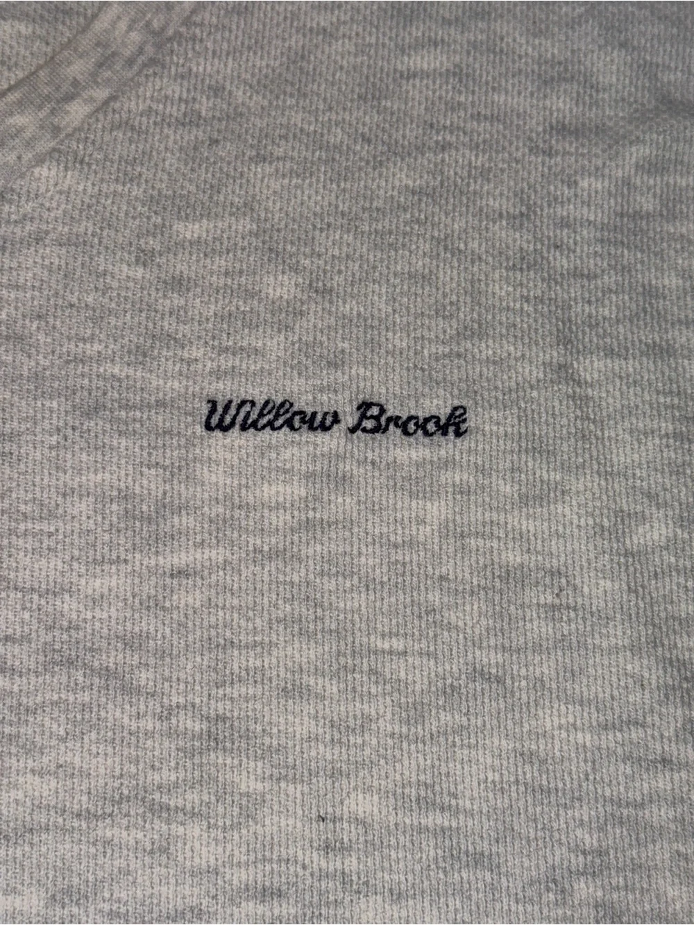 Callaway Golf Waffle Knit Sweater Vest Willow Brook V-Neck Mens XL Gray